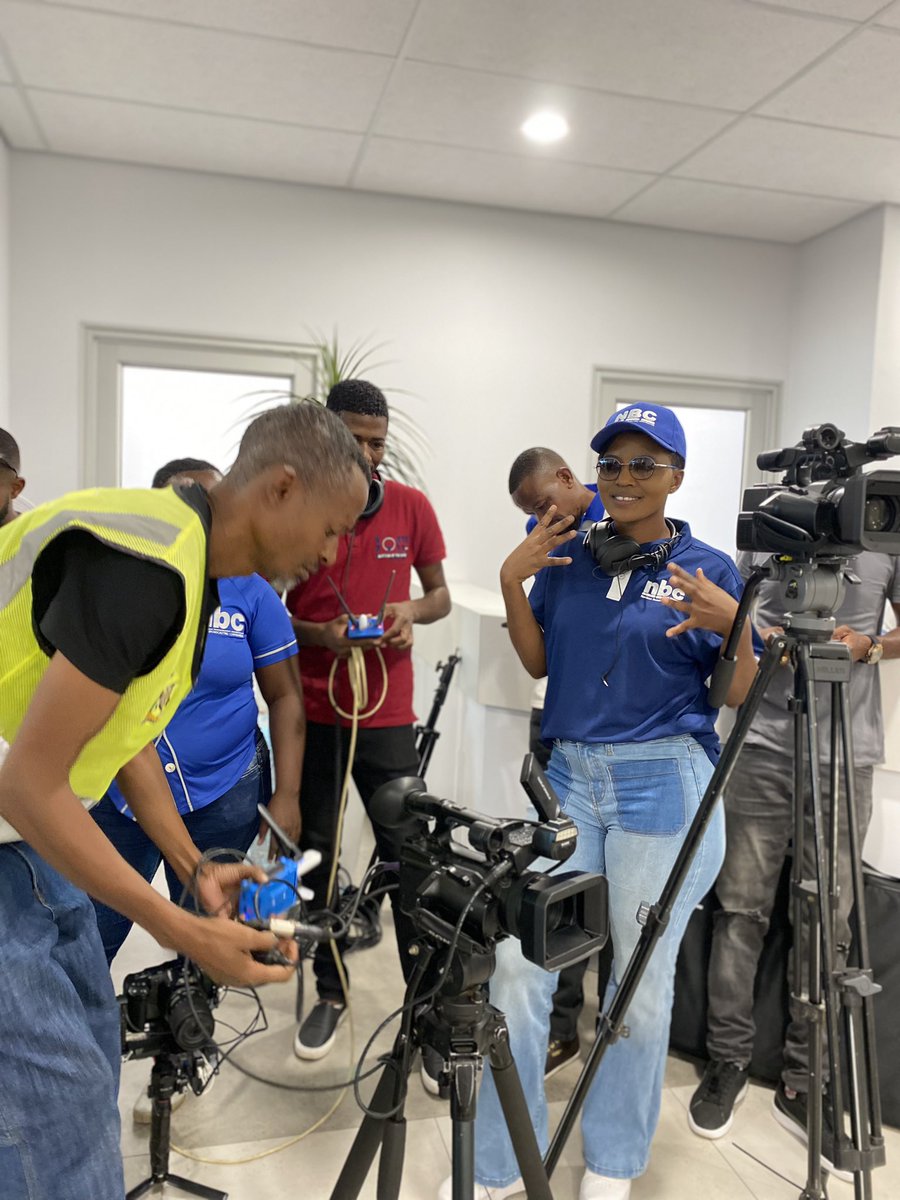 NBCNamibia's tweet photo. AFCON2023 || Behind the Scenes from the welcoming of the Brave Warrior's home.

#NBC
#NBCsport https://t.co/lHegE5f3dD