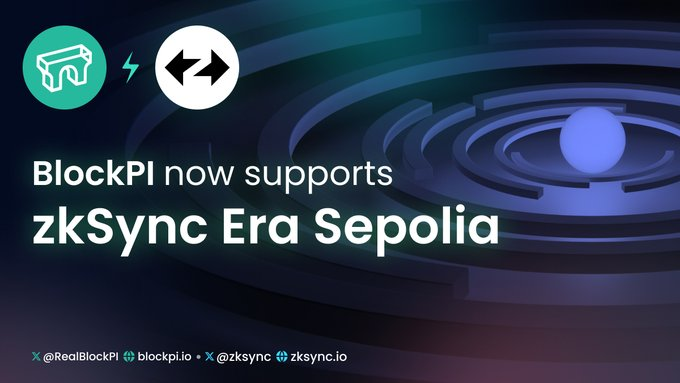 mojitochou's tweet photo. BlockPI's rock-solid RPC services are now available on that zkSync Era Sepolia testnet!🙌   Our public and private RPC services are both ready to use.   Click here to start: https://t.co/dDj1OEPXvs Add public RPC in your wallet: https://t.co/g2nfVeJev0 https://t.co/a9AmwRagFS