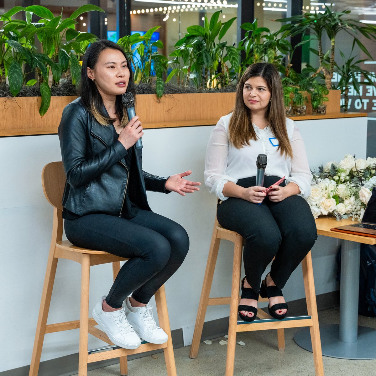 Devsinc (@devsinc) on Twitter photo Devsinc partnered with Women Founders Bay to host an inspiring event in San Francisco, celebrating women founders in tech.
Riveting fireside conversations with luminaries like <a href="/marianebekker/">Mariane Bekker</a> and <a href="/HafsaWarraich/">Hafsa Tahir</a> unveiled their journeys from Software Engineers to Founders. Devsinc partnered with Women Founders Bay to host an inspiring event in San Francisco, celebrating women founders in tech.
Riveting fireside conversations with luminaries like <a href="/marianebekker/">Mariane Bekker</a> and <a href="/HafsaWarraich/">Hafsa Tahir</a> unveiled their journeys from Software Engineers to Founders.