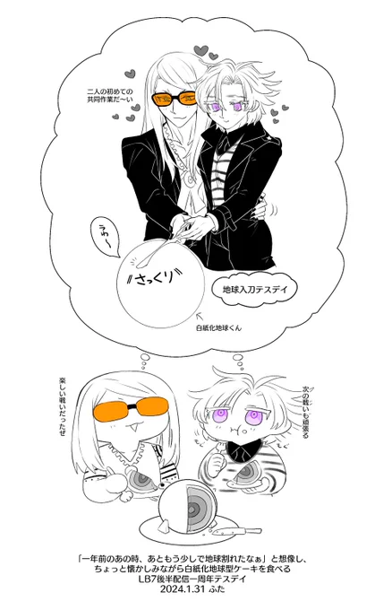 一周年のテスデイ 