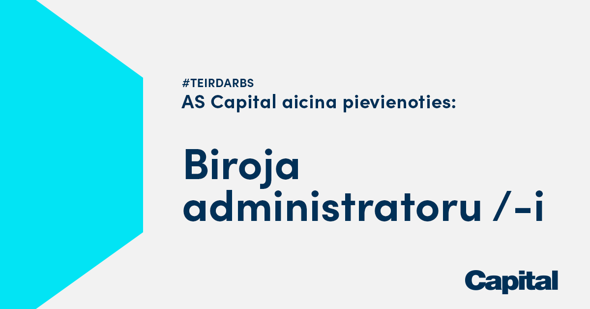 CapitalLV's tweet photo. Esi gatavs pievienoties #Capital komandai? Meklējam mūsu biroja dvēseli, kas rūpēsies par biroja darba plūsmas organizēšanu. Ielūkojies šeit: https://t.co/CwucY8iyv2

Piesakies, iesaki vai padalies! 
#teirdarbs https://t.co/2CReMcCyII