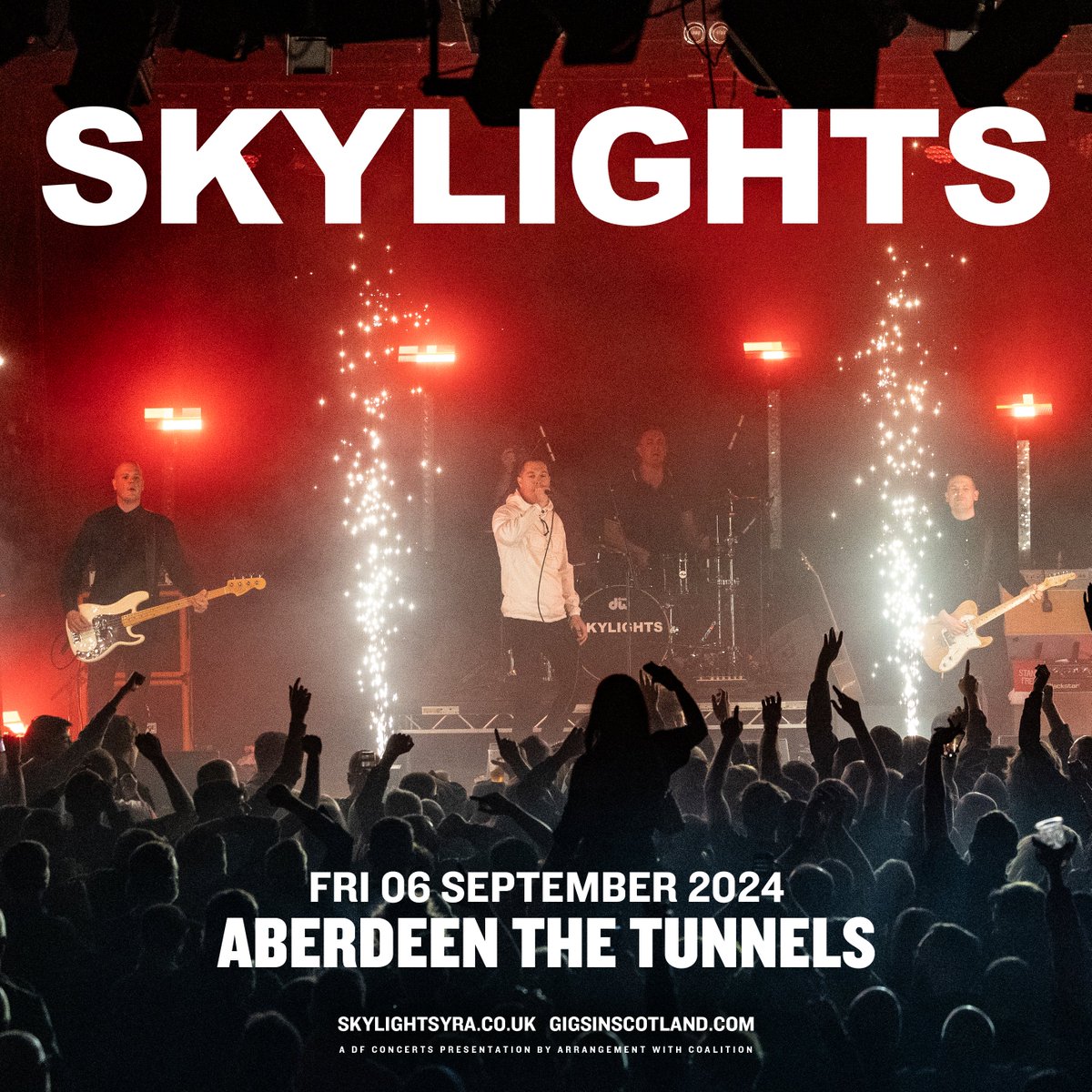 JUST ANNOUNCED 🚨» @SkylightsYRA @tunnelsaberdeen | 6th September 2024 MORE INFO ⇾ gigss.co/skylights