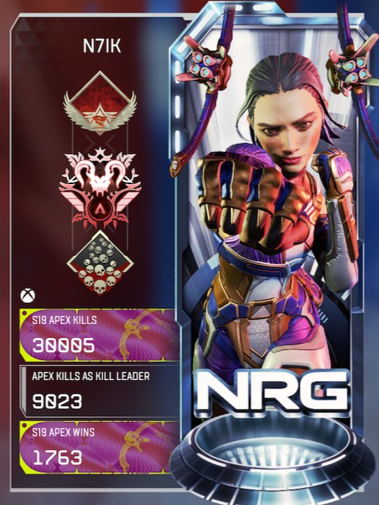 TheN7IK's tweet photo. GG - 30k Conduit 🎈

#ApexLegends https://t.co/pXOiQjMc99