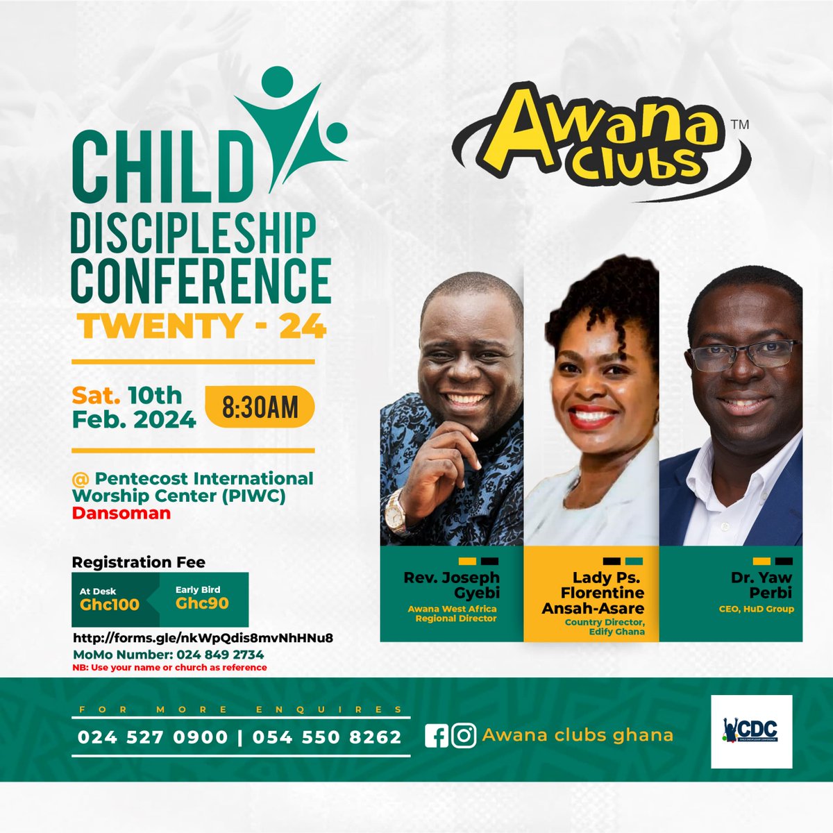 yawperbi's tweet photo. Leave no #child's #holistic #formation to chance!
To register, please click on this link: https://t.co/xSdWMD4nZ8
#Awana #AwanaGhana #Discipleship #ChildDiscipleship #DiscipleshipTraining
@perbicubs @thehudgroup @kwiverr @africatotherest @Awana https://t.co/8dCVTVWCn0