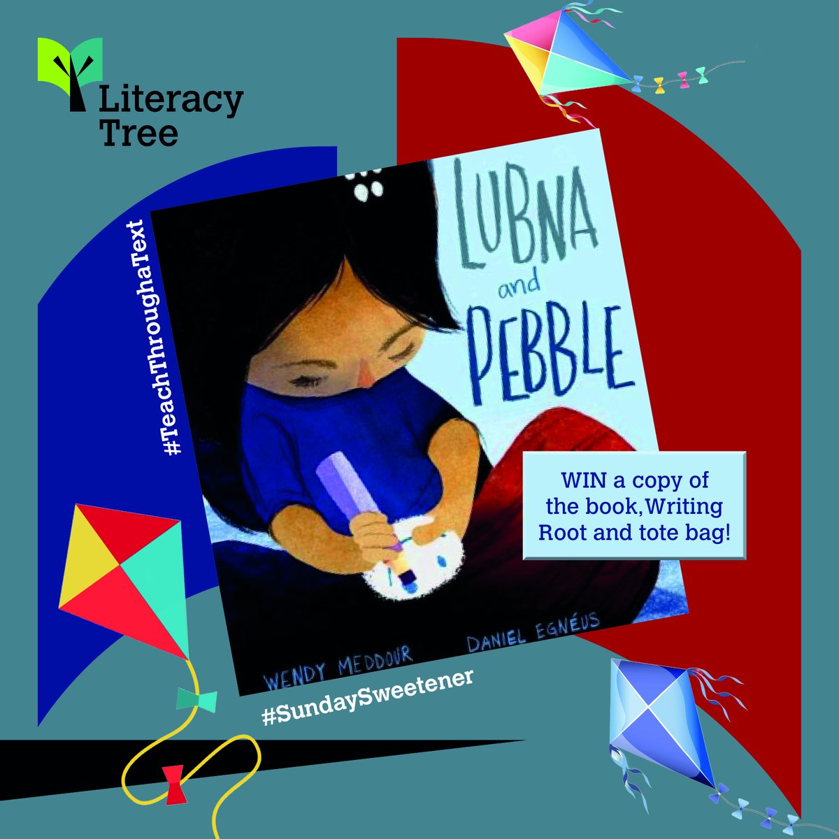 ✨Our #SundaySweetener this week is for a copy of Lubna and Pebble by @WendyMeddour, a powerful message about friendship. 🥰Repost and tag a friend in for an extra entry. Must be following. Will announce winner after 9pm.