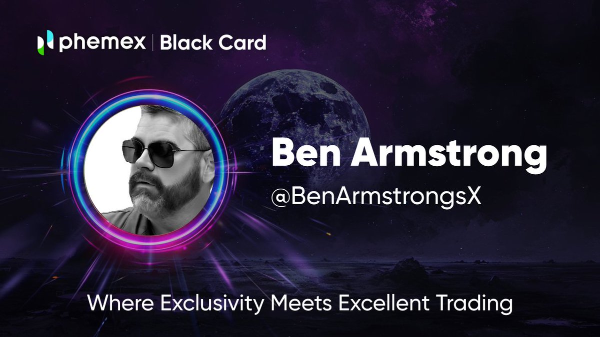 Stella_ChanX's tweet photo. Delighted to partner with @BenArmstrongsX, a true original in the crypto space. Together, we're committed to delivering products that embody authenticity, transparency, and utmost value for our users. Here's to making the crypto experience real for everyone!#PhemexBlackCard! https://t.co/LE7MUOGGYx