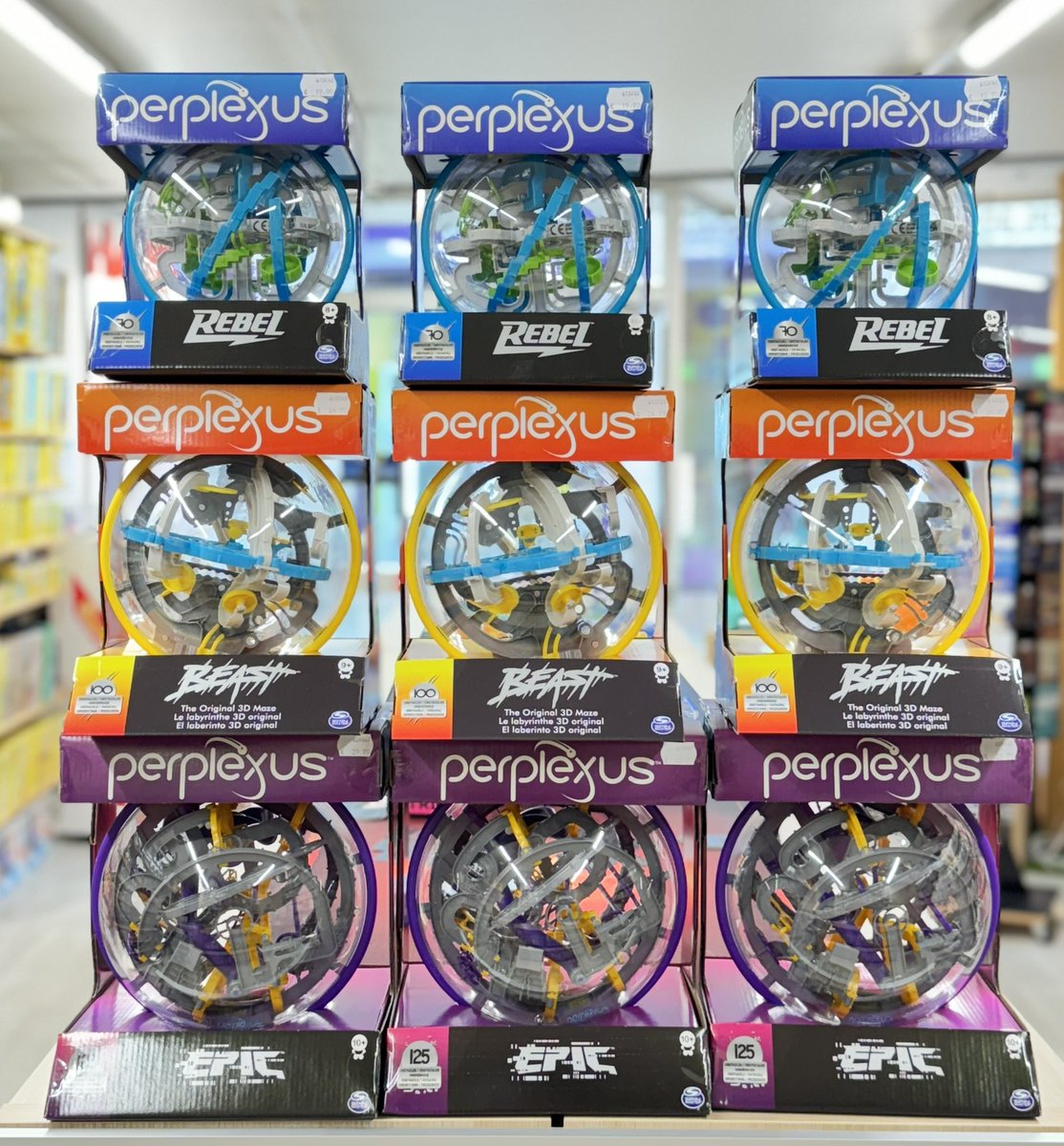 LudiJeux_79's tweet photo. 🎲♟️ De nouveaux disponibles toute la gamme Perplexus dans votre boutique et sur https://t.co/lwzz7iJEl7‼️
#teamludijeux #ludijeux #parthenay #jeuxdesociete #j2s #jeuflip #boutiqueindependante #commercedeproximite #boardgames GBL - Groupement des Boutiques Ludiques https://t.co/MhoVeoMFX9