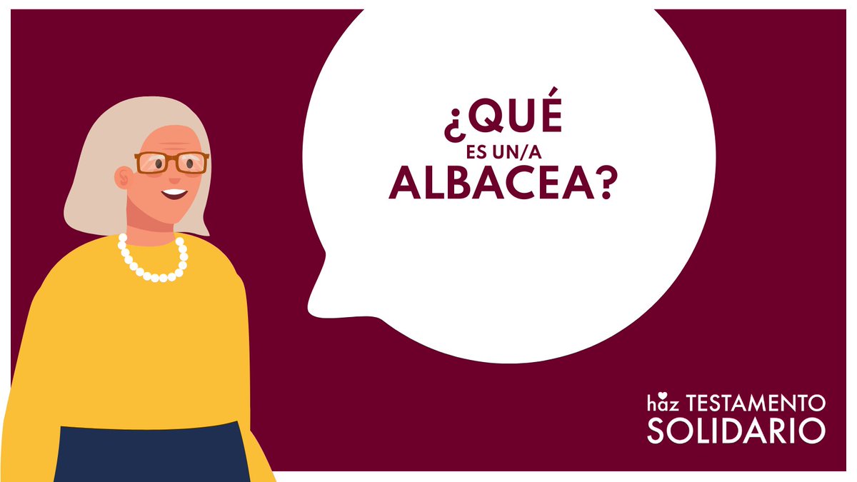TestaSolidario's tweet photo. Algunas personas piensan que el albacea es la persona que recibe una herencia, pero no es así. Es la que se encarga de administrarla y distribuirla. Hablamos de esto en nuestas #PreguntasFrecuentes 💙📌 #TestamentoSolidario #DudasLegales

https://t.co/U2Nv2d1YAo https://t.co/OIc3qzwacM