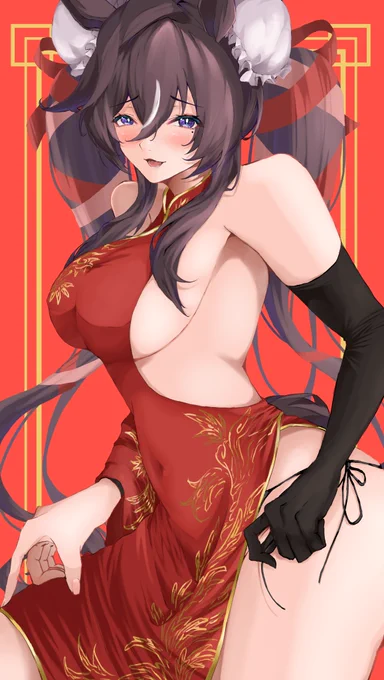 #今月描いたイラストを晒そう最近は縦長にはまってます 
