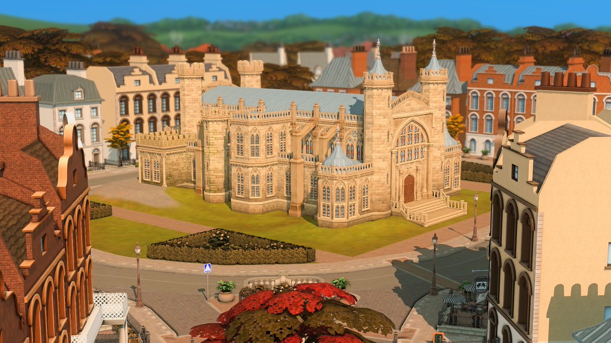 txnarisimss's tweet photo. ❌Rebuild 
✅Build the new one.
#CastleEstateKit #TheSims4 @TheSims https://t.co/NwxePGRpgM