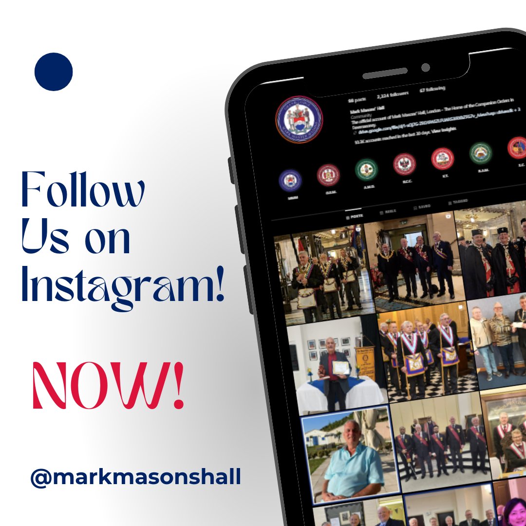 MarkMasonsHall's tweet photo. Ever feel like the last one to the party? 🎉Don't miss out on the epic adventures happening on our Instagram! Click on this link and hit follow for a daily dose of updates from Mark Masons' Hall: https://t.co/hC4BKQgBFo  📸✨ #FollowUs #InstagramAdventures https://t.co/36jimZLPHf