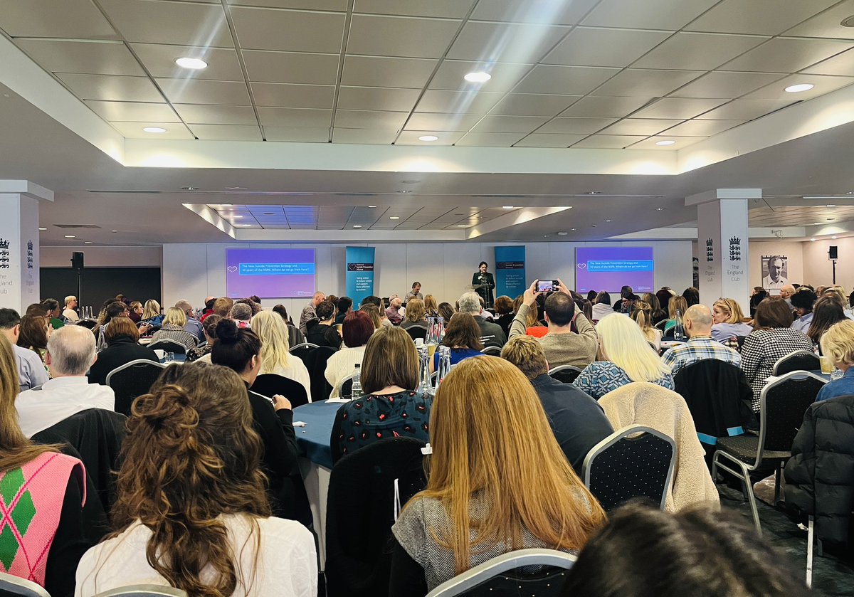 Full house for the #NSPAConf today. Looking forward to learning more & meeting others working to prevent suicide. #shiningalightonsuicide