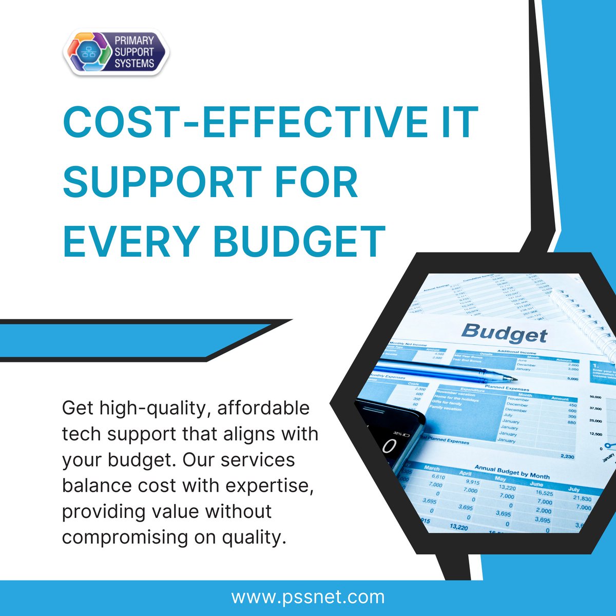 PSSADM's tweet image. Cost-Effective IT Support for Every Budget

Get high-quality, affordable tech support that aligns with your budget. Our services balance cost with expertise, providing value without compromising on quality.
#costeffectiveITsupport 

Website: pssnet.com