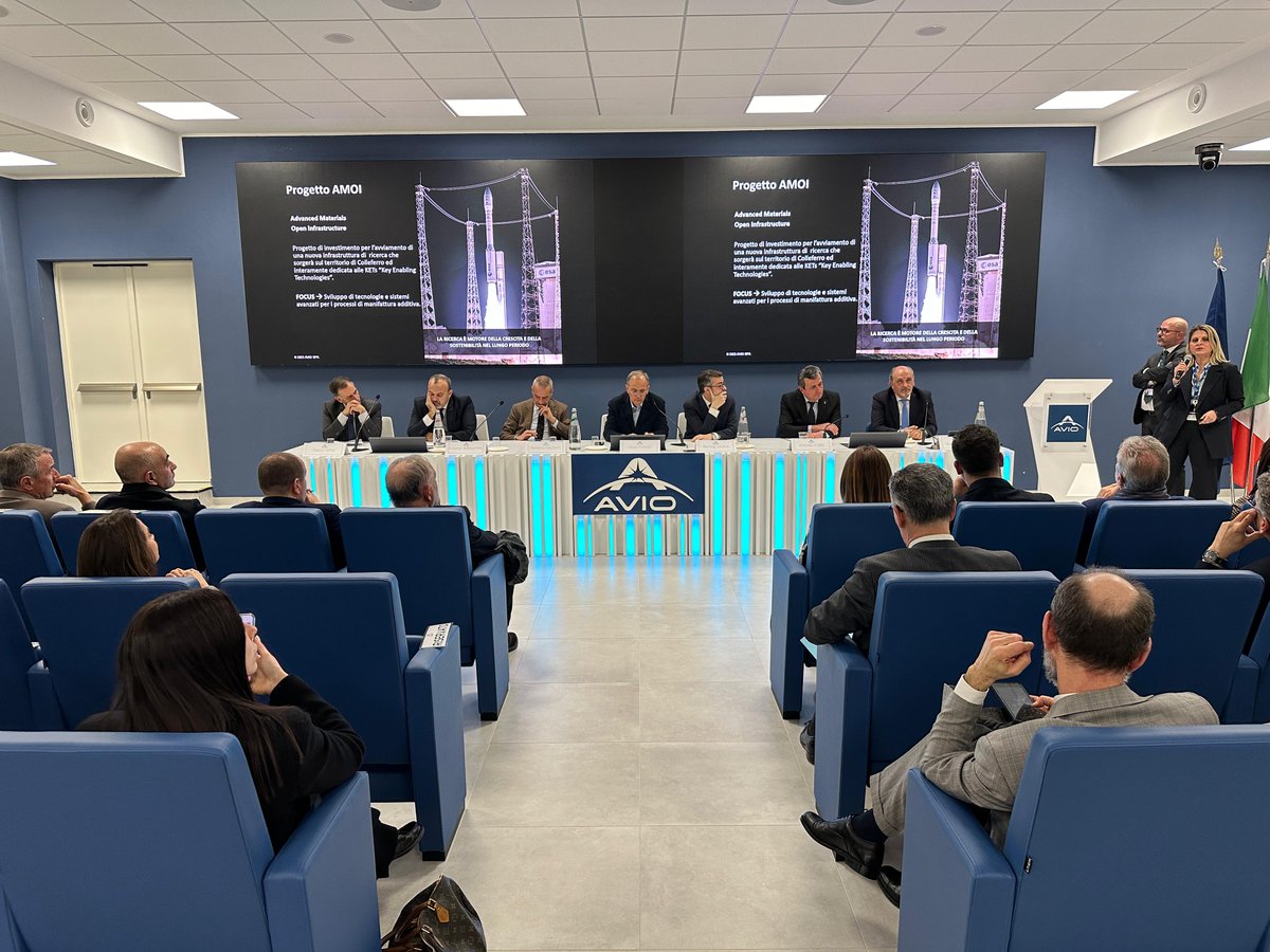 #Avio introduces AMOI: an innovative infrastructure focused on research and development of new technologies. An open laboratory also available to companies and startups. Read the news: ➡️ tinyurl.com/3v8x47kv #spaceiscloser #space #innovation