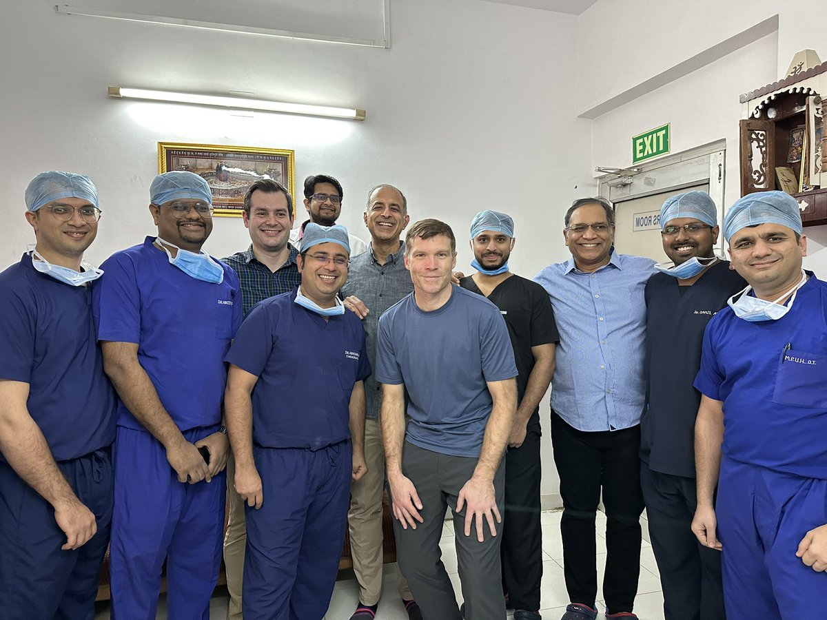 Our schedule for 16 years? Once #USIBEC @civilhospamd is over, it’s always off to Nadiad @mpuhorg for a pediatric urology teaching intensive! Invigorating interacting with fantastic urology residents, demonstrating lap cases and varieties of hypo’s. @Pramod_Puli @Jaeger_Chris