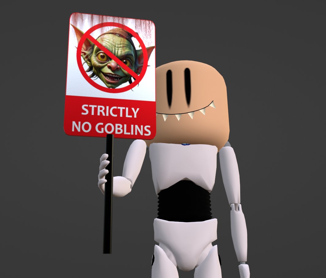 X5 "Strictly No Goblins [Holdable]" UGC Giveaway 🎊

📋 Requirements
------------------
❤️ Like
🔁 Retweet
👥 Follow <a href="/UGCAquirred/">UGCAquirred Name Holder</a> <a href="/GoldifyShorts/">Goldify</a> <a href="/NYTV_YT/">NYTV</a> 
🏆 Join group: roblox.com/groups/3372148… (with proof)

⏰ Ends in 3 days

#fypシ #Giveaway #ugcgiveaway #robloxugcfree #fypage