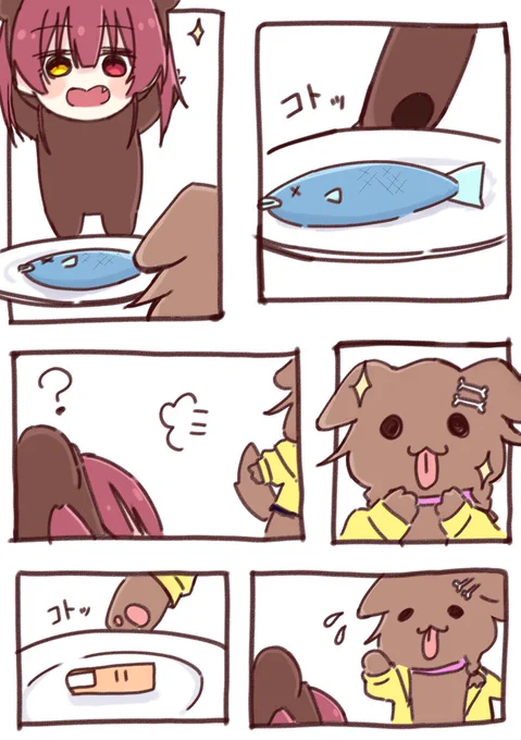#できたてころね #マリンのお宝
毛玉ころさんとクマリンちゃんの絡みが見たい 