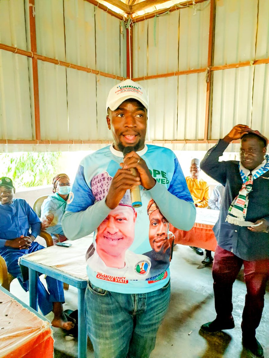 WajohBala's tweet photo. #APCChikunLGA
#JDT24Rally
Rido Ward : Our stop for a Town Hall meeting held at Maraban Rido, we got reassuring support more than just words but with the determination to deliver with the ballot in various polling units for @OfficialAPCNg.
#JDteam https://t.co/VeFZiY8Osg