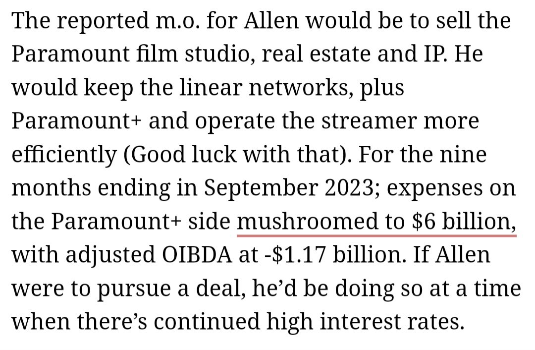 CoachesHotSeat's tweet image. Love to own @ParamountMovies Studio but haven&apos;t a clue how Byron gonna make any $$$ from @paramountplus unless it folded into bigger streamer!

Hell @Disney should buy Paramount Bob @RobertIger keep Studio and bring in @paramountplus subscribers to Mouse House!

#ThinkGrowth