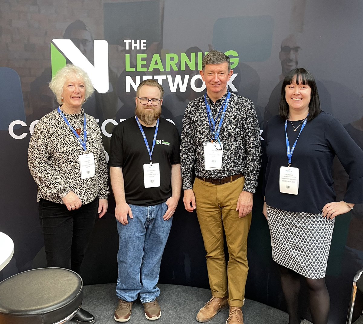 With the Learning Network at #wol24  @Designs_JoanK @learningnetwk @fionamcbride @IDT_TM