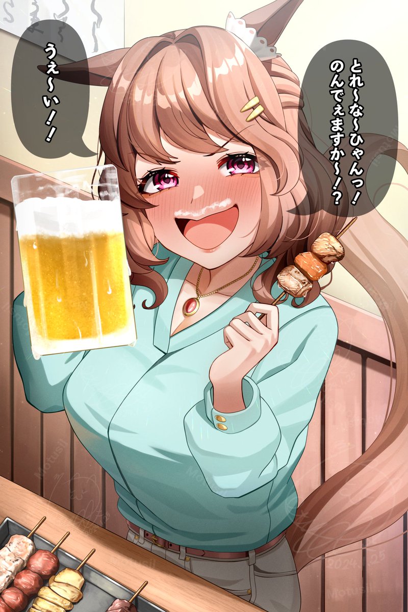 #今月描いた絵を晒そう
①ウマ娘たちです! 