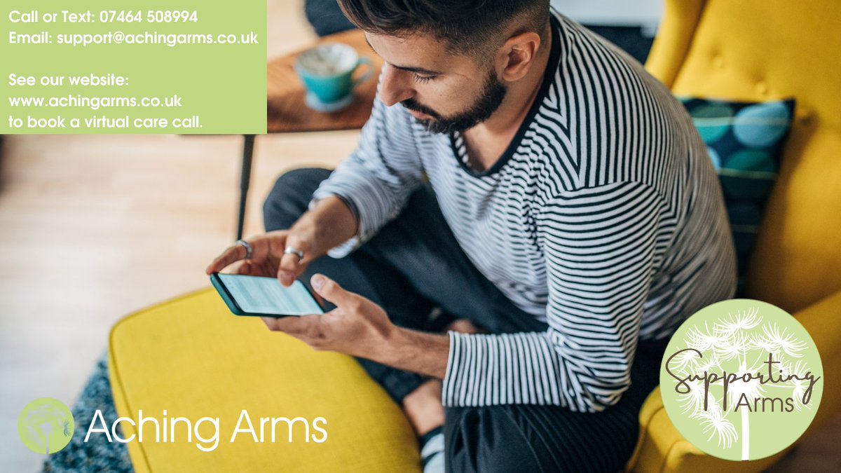 Our 'Supporting Arms' service is available to anyone who has been affected by the loss of a baby, we are here for you. To talk to someone please reach out by: - Call / Text 0746 450 8994 - Email support@achingarms.co.uk - Book a Virtual Care Call here: calendly.com/clientcare-ach…