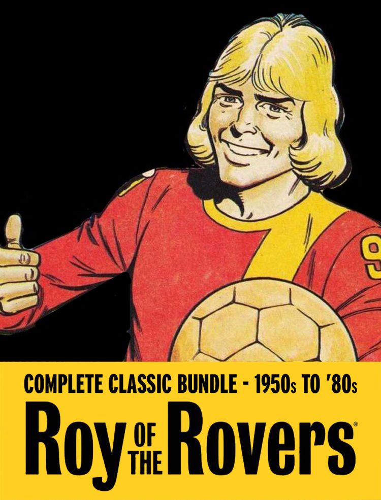 It's the most incredible story in comics – now get the best of four decades of ROY OF THE ROVERS in one amazing value bundle of hardcover collections, from Roy's journey as a young striker in the 1950s to the legendary storylines of the 1980s bit.ly/3w2wPVC