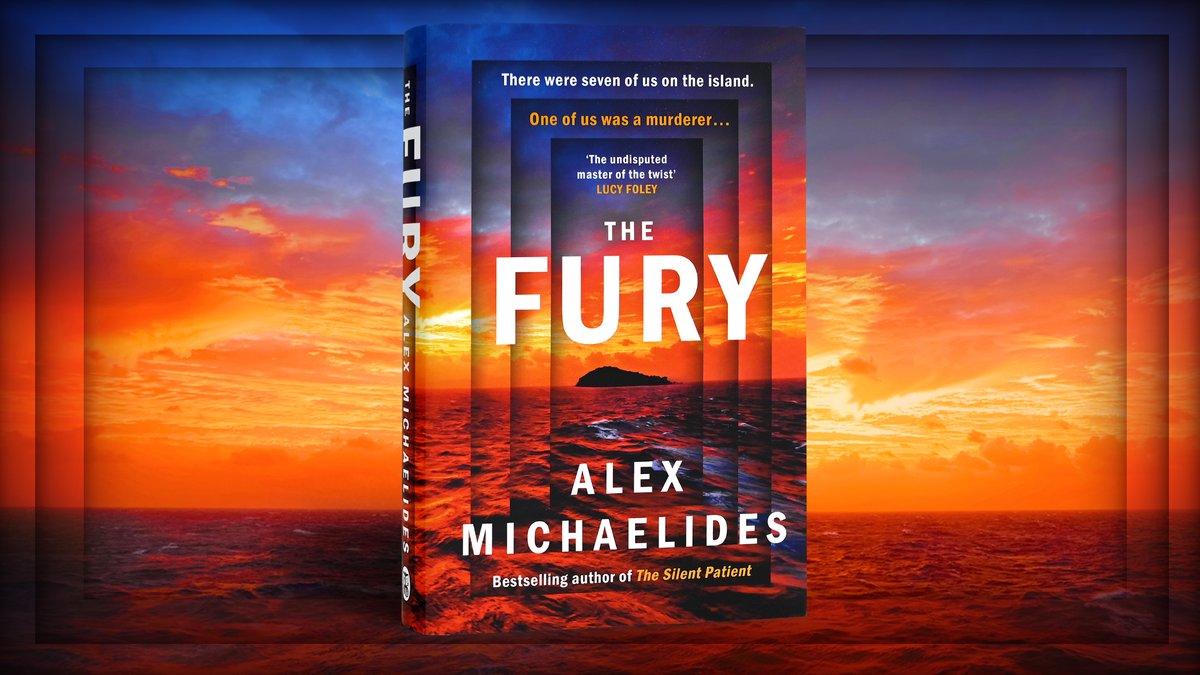 Out now! A former movie star throws a select party on a private island whilst a murderer lurks in the shadows in @AlexMichaelides' gripping new closed community thriller, THE FURY. Grab your copy now at 50% off RRP: bit.ly/42hKbJT