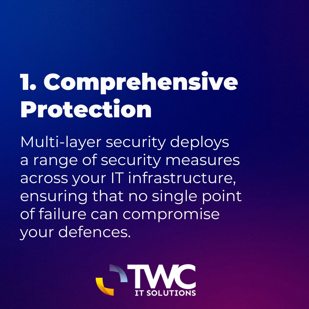 twcitsolutions's tweet image. Why #MultiLayerSecurity is Vital for Your Business?

Contact us today to discover how multi-layered security can protect your #business:📞 08000 248 900 📧 sales@twcitsolutions.com 🌐 twc-it-solutions.com

#networksecurity #endpointsecurity #datafortification #dataprivacy
