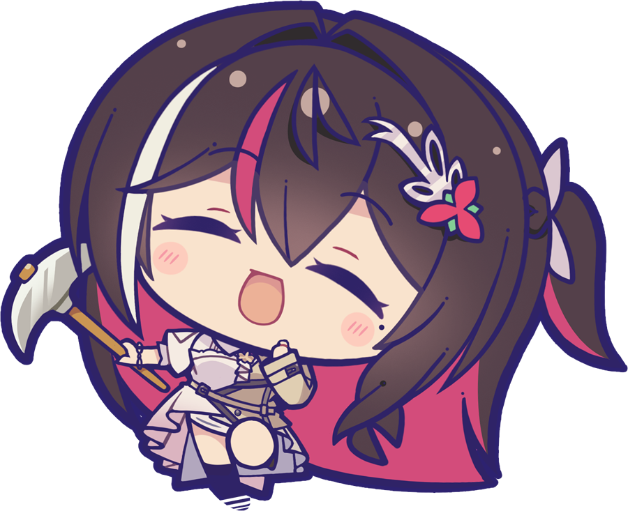AZKi 「透過笑顔あずきちと暗黒スマイルあずきち(▰╹◡╹)#AZKiART 」|星クズの夜＠お仕事募集中🌟のイラスト