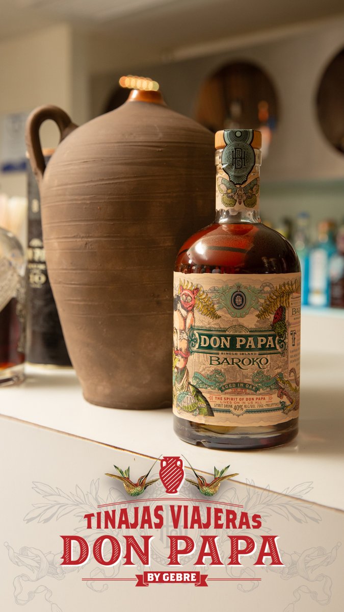 wkyregal's tweet photo. Este 2023, visitamos ciudades de España con las #TinajasViajeras de Don Papa by #Gebre. Con @georgerestrepo @RogerRuedaCresp y el equipo de la coctelería del @ICBarcelona presentamos esta innovador concepto de cócteles en tinaja con #rondonpapa https://t.co/ALvO4bP8Hd