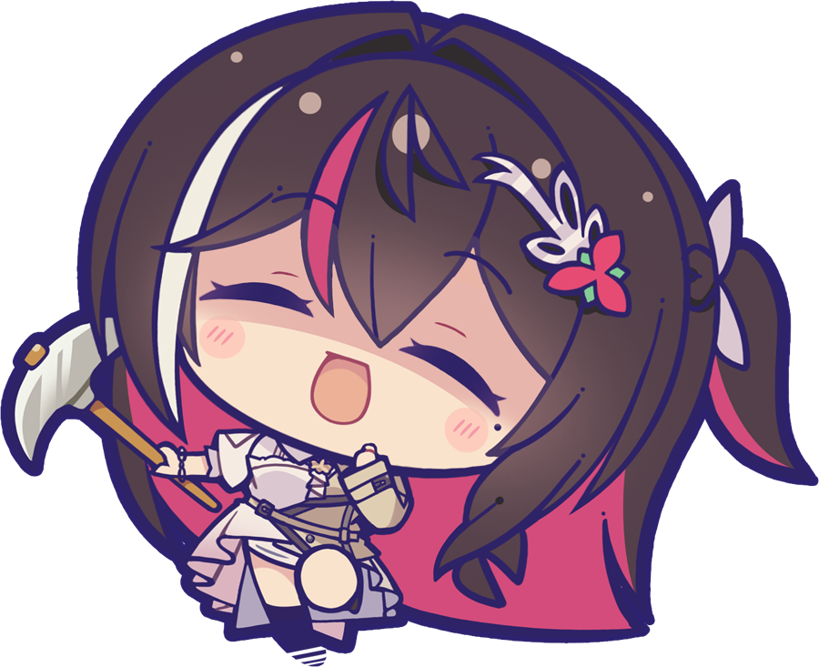 AZKi 「透過笑顔あずきちと暗黒スマイルあずきち(▰╹◡╹)#AZKiART 」|星クズの夜＠お仕事募集中🌟のイラスト