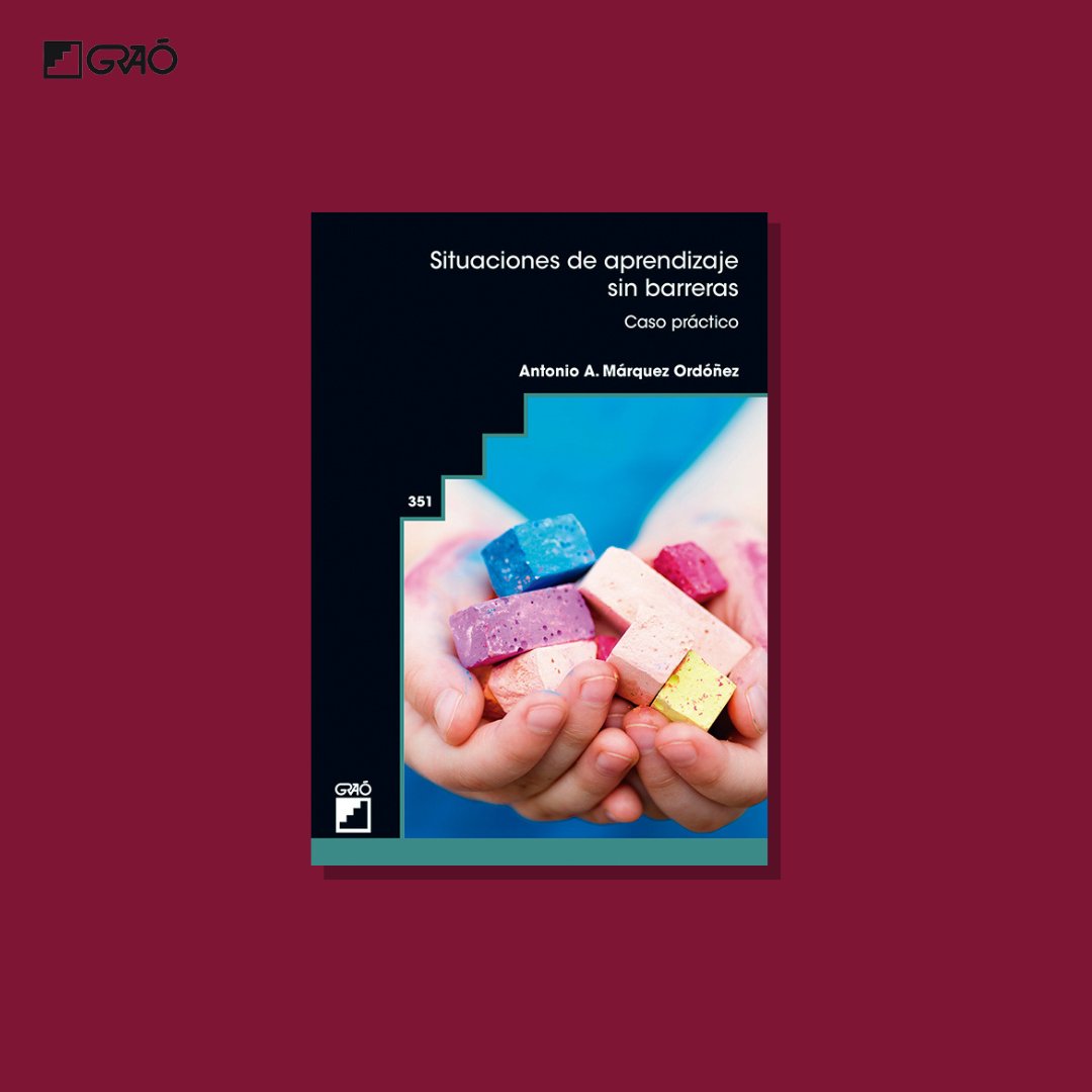 📖 Situaciones de aprendizaje sin barreras. Caso práctico.

✍️ <a href="/AMarquezOrdonez/">Antonio A. Márquez</a>

Disponible 👉 grao.com/libros/situaci…