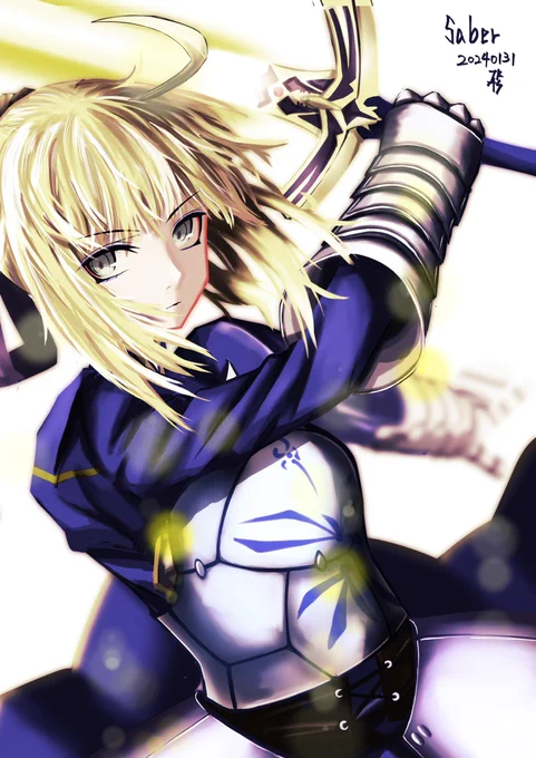 20周年おめでとう御座います セイバー #Fate20th