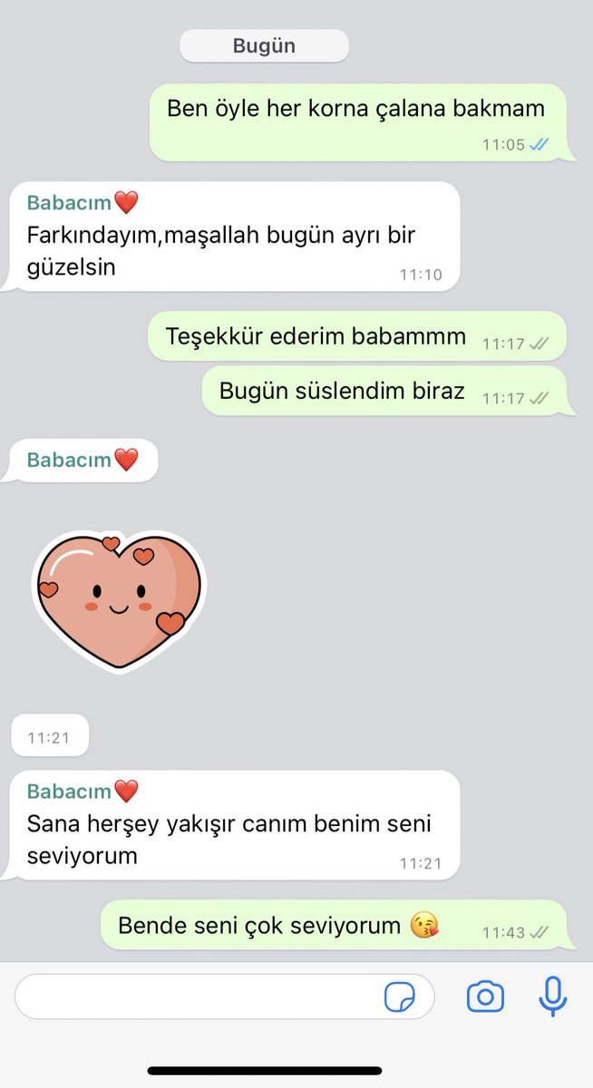 Bugün güne böyle başladım😇