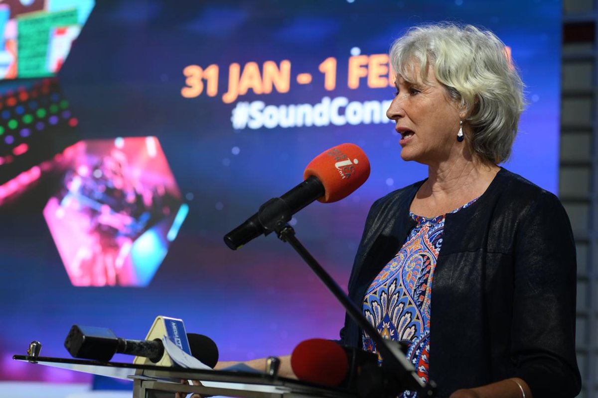 acpeuculture's tweet photo. The #soundconnects conference was launched this morning in #Maputo 🇲🇿!

At the opening, reps from @goethejoburg, @MusicInAfrica, #EU, &amp; the Ministry of #Culture and #Tourism 🇲🇿renewed their appreciation of the work achieved by the #soundconnectsfund in the region.

Stay tuned! https://t.co/yQP1ooiIyZ