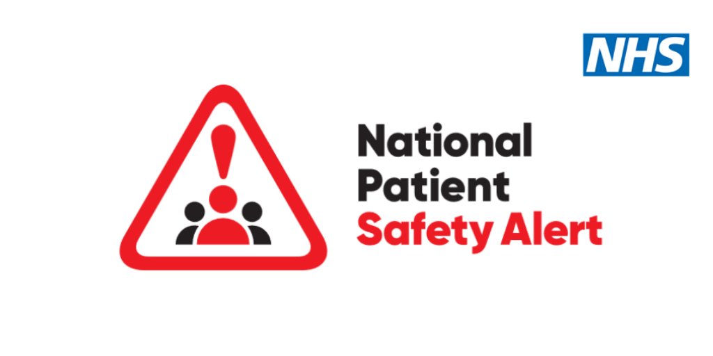 A #PatientSafetyAlert has been issued with @Assoc_Anaes, @RCoANews & Safe Anaesthesia Liaison Group, instructing NHS providers to transition to NRFit™ connectors for all intrathecal and epidural procedures, and delivery of regional blocks, by Jan 25. 👉england.nhs.uk/2024/01/transi…