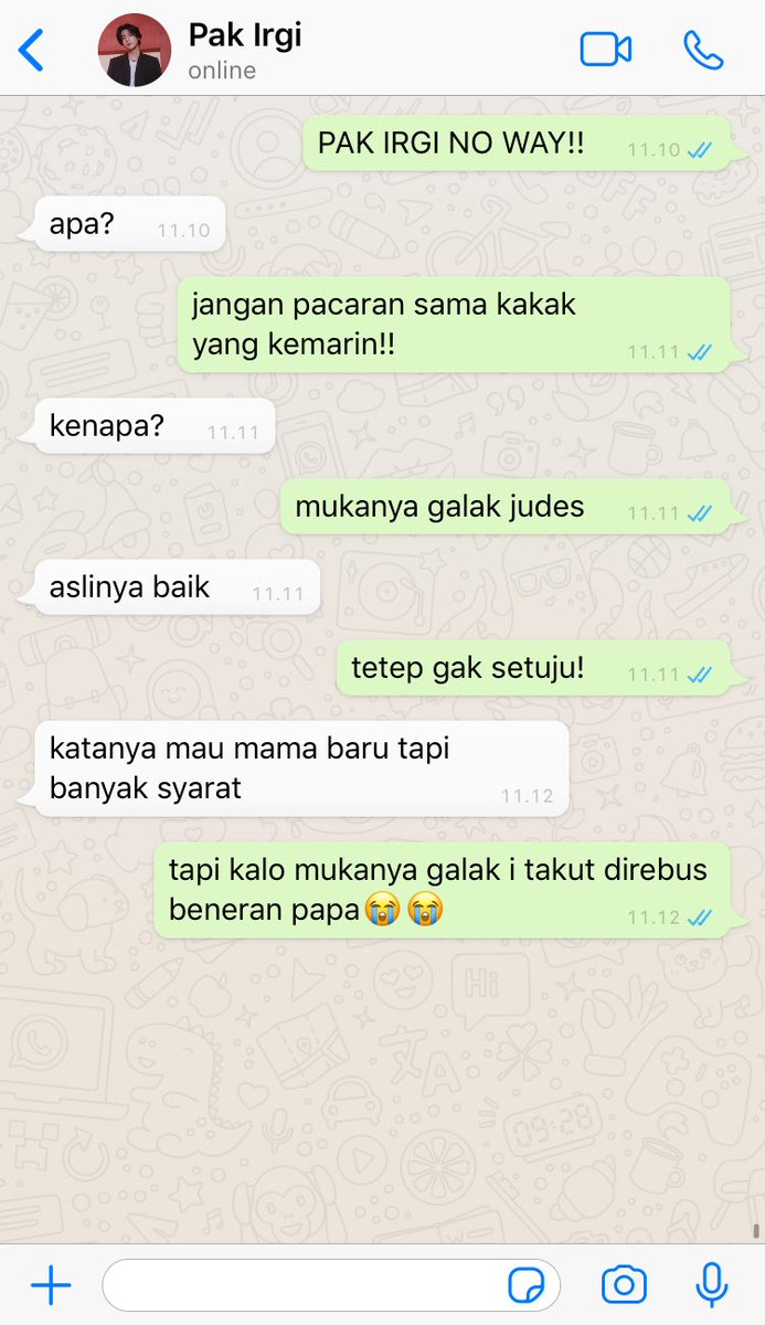 kiyyoowo's tweet photo. Memorabilia

“Kalo papa gak bisa cari istri sendiri, biar Miwa yang beraksi.”

— Min Yoongi lokal Au https://t.co/3POuVoKEYX