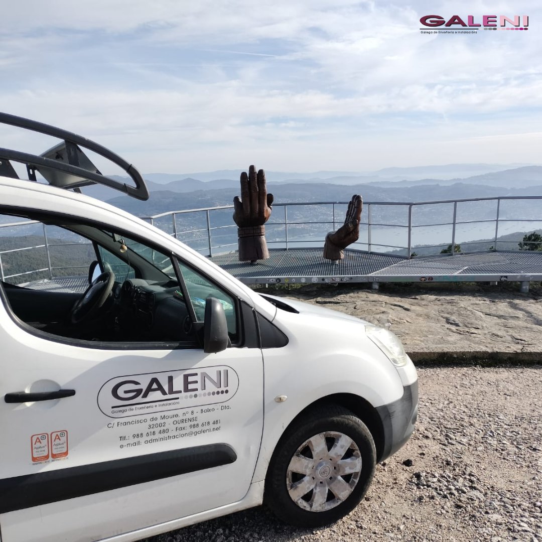 GaleniTelecom's tweet photo. Recientemente, nos hemos desplazado a Vigo para realizar una sustitución de un enlace inalámbrico, mejorando así su velocidad y la estabilidad de las comunicaciones. En #galeni, nos comprometemos a mantener tus conexiones siempre en la vanguardia 😉. https://t.co/uAjxGf1ROC