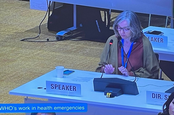 WHPAlliance's tweet photo. WHPA at #EB154 @WHO pushed for further protections for #healthworkforce in #healthemergencies and the #pandemic agreement , including protecting health professionals’ employment, economic and social rights, and ethical international recruitment
Read more: https://t.co/FOozgXUBXk https://t.co/P7aDZndCvr