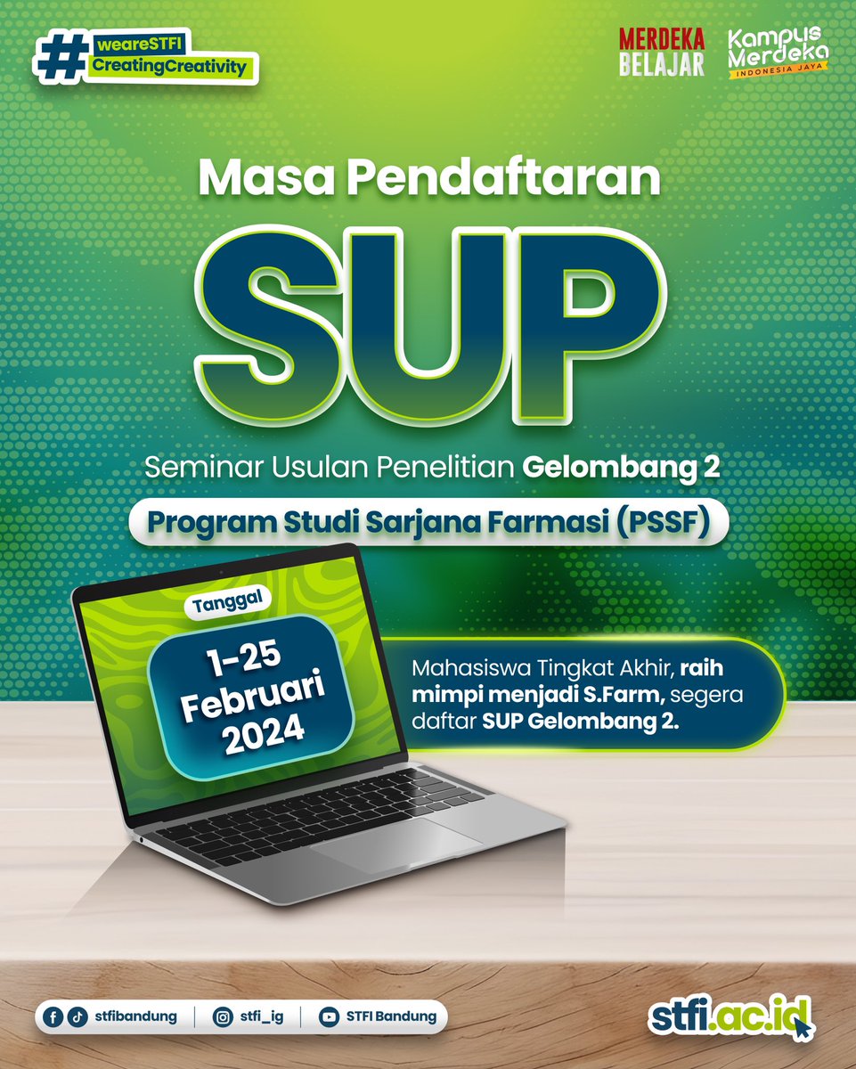 STFI Bandung tweet media