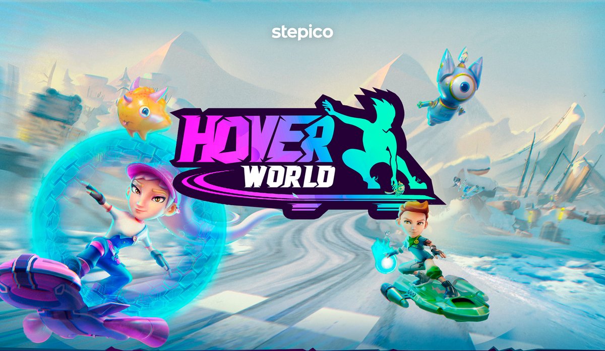 StepicoGame's tweet image. Hover World is ready to take you for a thrilling ride in multiplayer hoverboard races with your crew at diverse locations! 🏄‍♂️

Each location has unique mechanics, accelerators, and obstacles to amp up the challenge. Winning isn&apos;t just about speed; it&apos;s a strategic 3D game where…