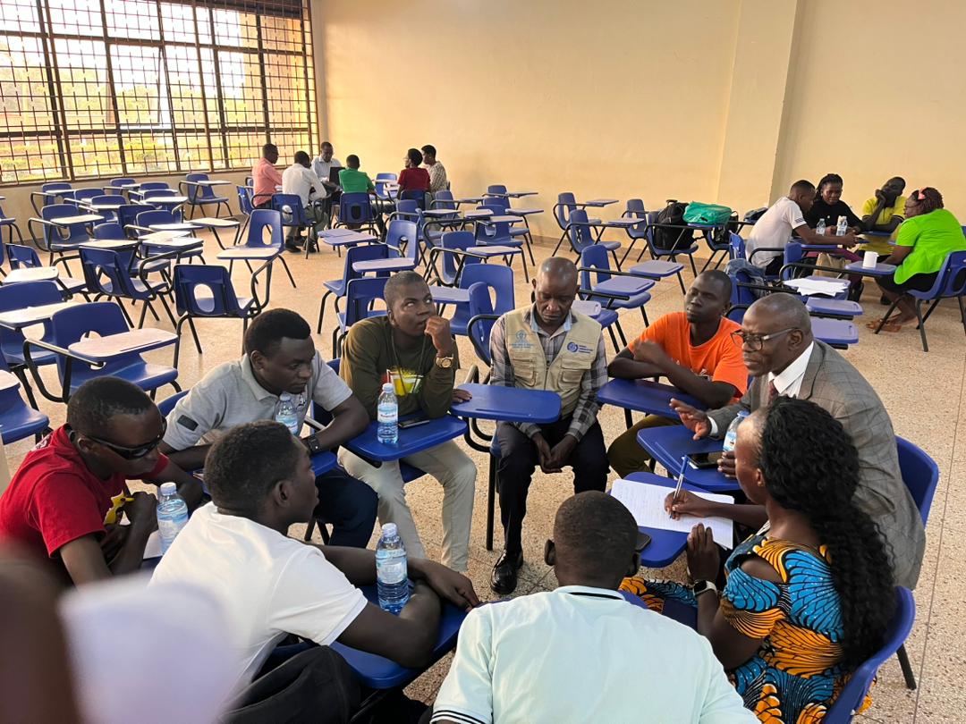 This is a step forward, thanks to @kyambogou for continuously seeking views on how they can support students with disabilities. Today they had a chance to meet students with visual impairment to share their experiences in the lecture room &within the university. - @Mglsd_UG