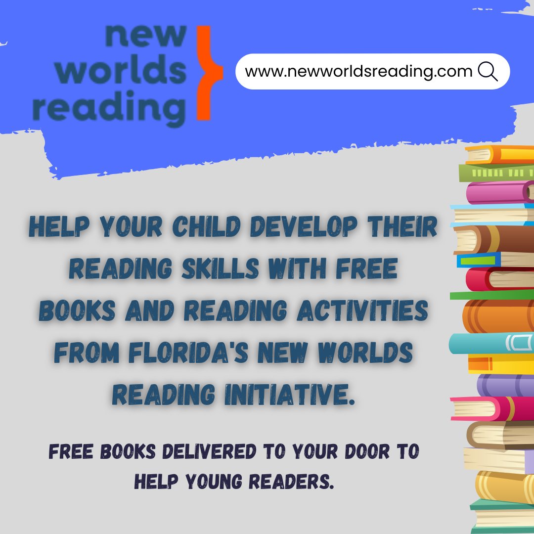 Looking for a fun and free way to help your child develop their reading skills? Check out New Worlds Reading! Give your child the gift of reading and explore new worlds together with New Worlds Reading. Visit their site to sign up..

#NewWorldsReading