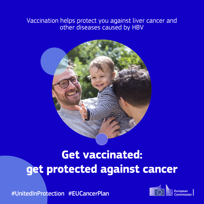 Did you know that 40% of all cancer cases are preventable? Today we continue delivering on the #EUCancerPlan by addressing cancers that can be prevented by vaccination: Cancers caused by Human papillomaviruses (HPV) & the Hepatitis B virus (HBV). ▶europa.eu/!H93DpQ