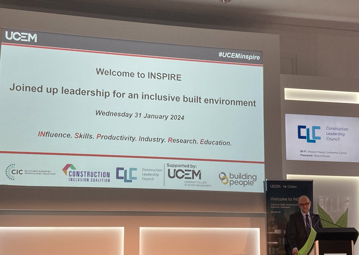 At the @StudyUCEM INSPIRE event finding out how the industry is striving to be more inclusive. 
#UCEMinspire #constructionindustry