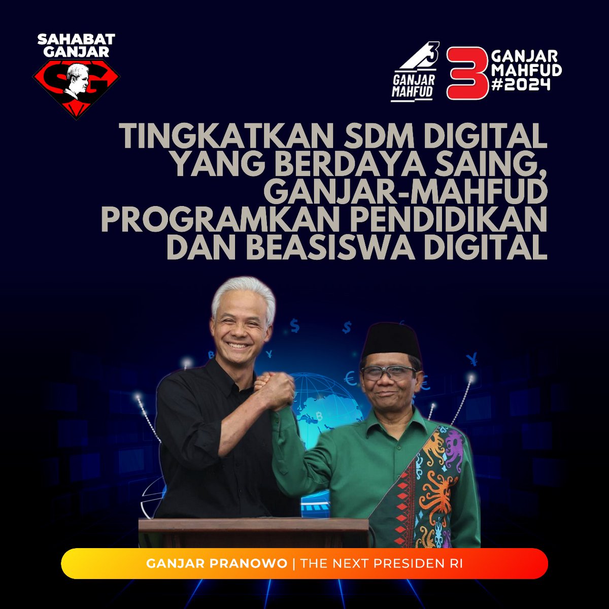 Mayoritas masyarakat yakin Ganjar-Mahfud mampu ciptakan keadilan dan mengembalikan supremasi hukum di Indonesia.
.
.
#GanjarCiptakanKeadilan