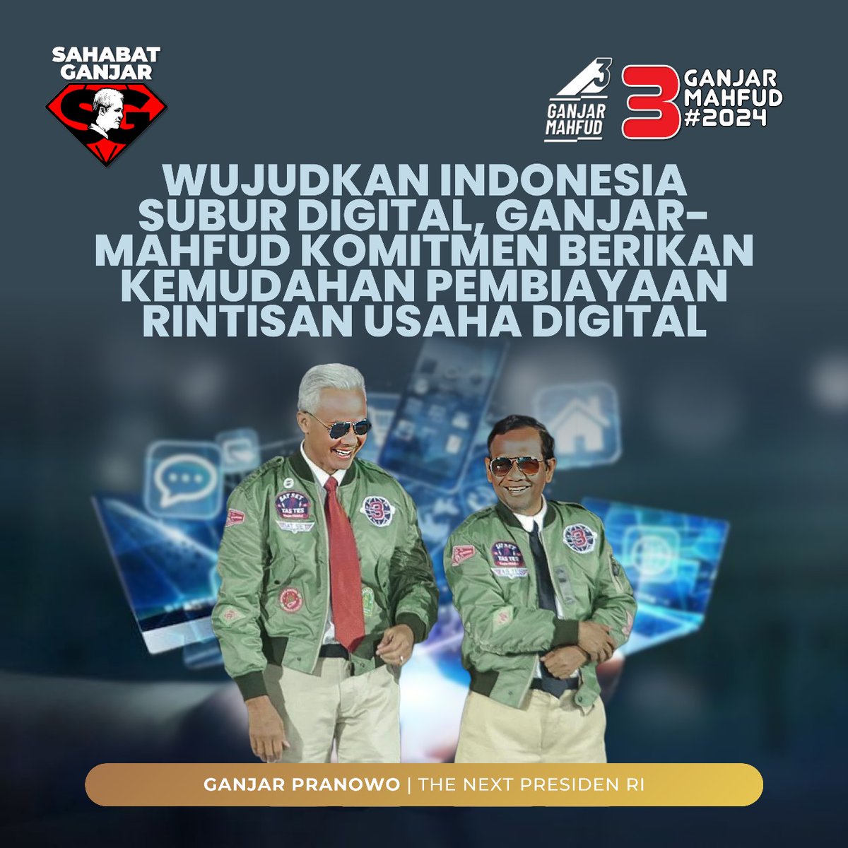 Mayoritas masyarakat yakin Ganjar-Mahfud mampu ciptakan keadilan dan mengembalikan supremasi hukum di Indonesia.
.
.
#GanjarCiptakanKeadilan