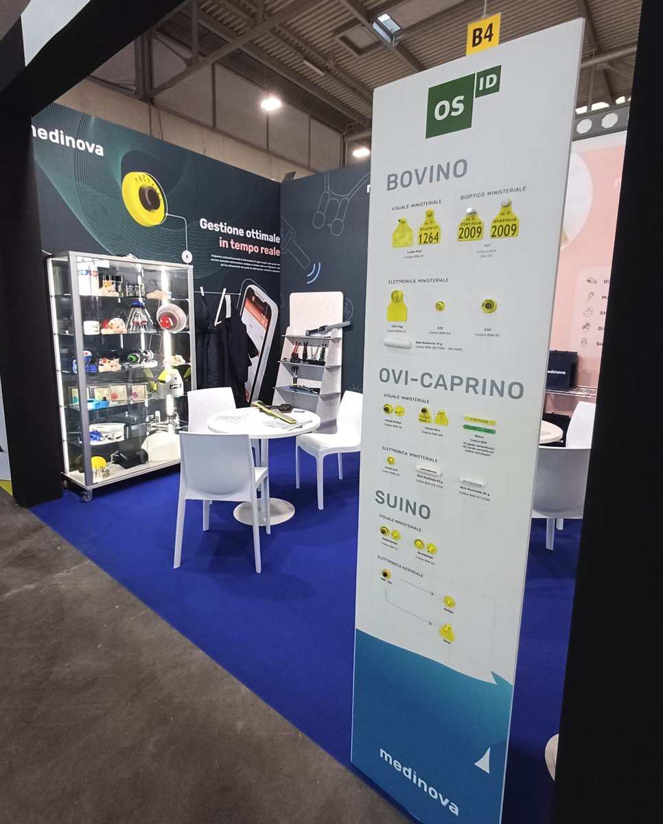 medi_nova's tweet photo. Pronti per iniziare! 💪 Vi aspettiamo al Pad. 12 - stand B4. Venite a trovarci per scoprire tutte le novità Medi Nova 😎 https://t.co/XBvwFAKjzX