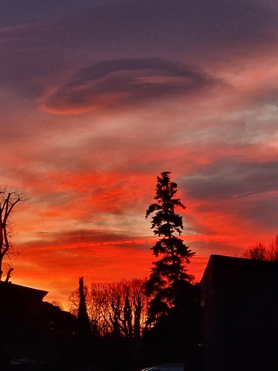 EntenteValabre's tweet photo. Un ciel flamboyant de janvier à Valabre... "Il est des matins d'hiver qui semblent nous parler déjà de l'été.." https://t.co/MsFGwqSB8z
